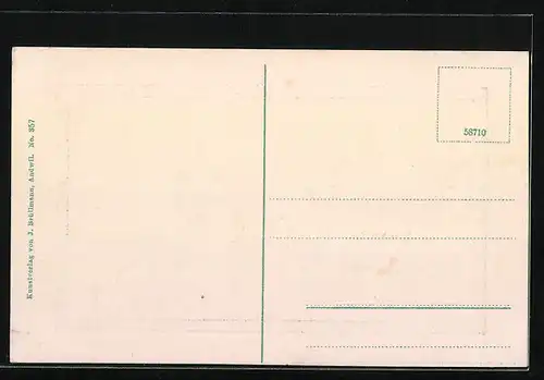 AK Arbon, Strassenpartie im Ort, Turm