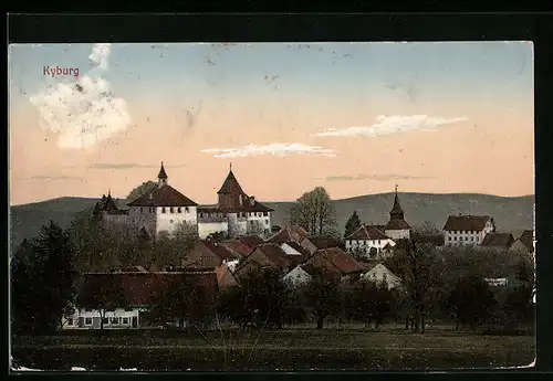 AK Kyburg, Teilansicht des Ortes