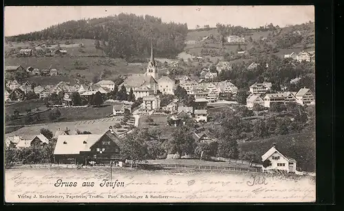 AK Teufen, Gesamtansicht des Ortes