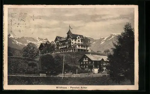 AK Wildhaus, Pension Acker