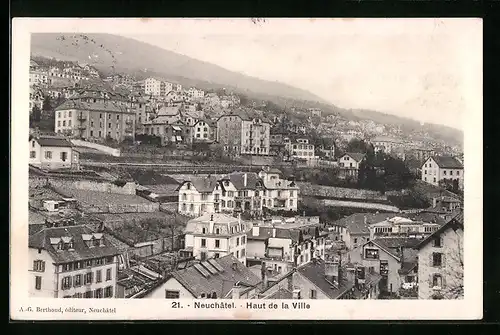 AK Neuchâtel, Haut de la Ville