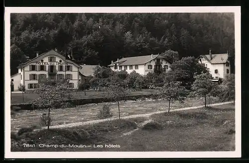 AK Champ-du-Moulin, Les hotels