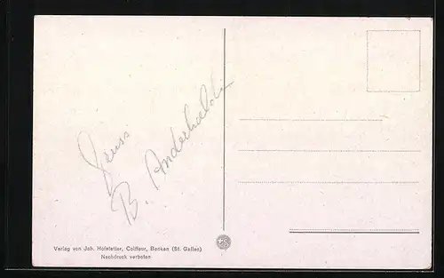 AK Benken, Totalansicht der Ortschaft