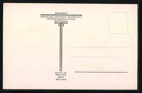 AK Zuiderzeewerken, Aanleg Sluispunt op het Kornwederzand, Juli 1927, Fliegeraufnahme