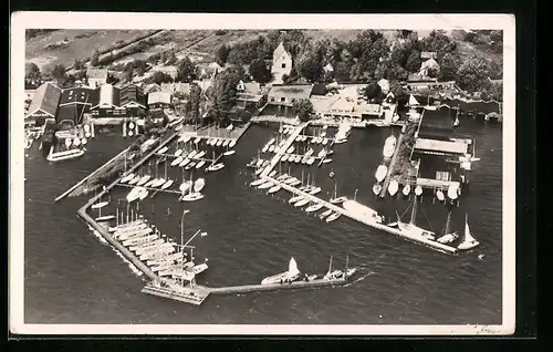 AK Loosdrecht, Koninklijke Watersportvereeniging Loosdrecht, Fliegeraufnahme