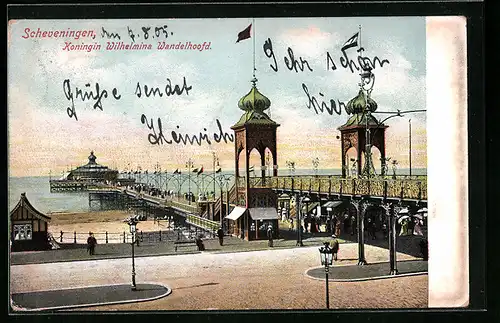 AK Scheveningen, Koningin Wilhelmina Wandelhoofd