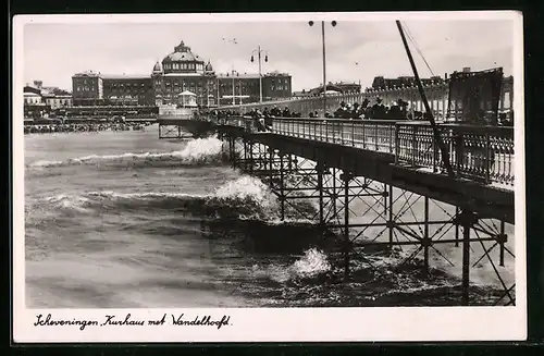 AK Scheveningen, Kurhaus met Wandelhoofd