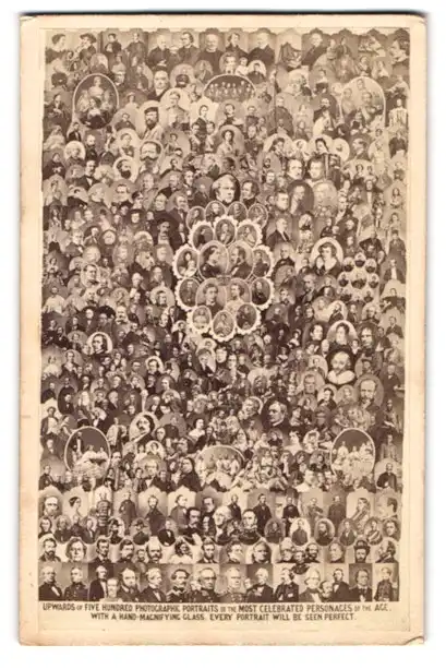 Fotografie Ashford Broth. & Co., London, Kollage Kaiserin Sissi, Franz Joseph I. Florence Nightingale, Kaiser China 0