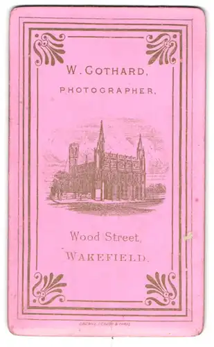 Fotografie W. Gothard, Wakefield, Wood Street, Ansicht Wakefield, Kathedrale Wakefield, Cathedral Church of All Saints