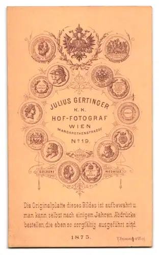 Fotografie Julius Gertinger, Wien, Hermann Senator, Chefarzt des Kaiserin-Augusta Hospital Berlin