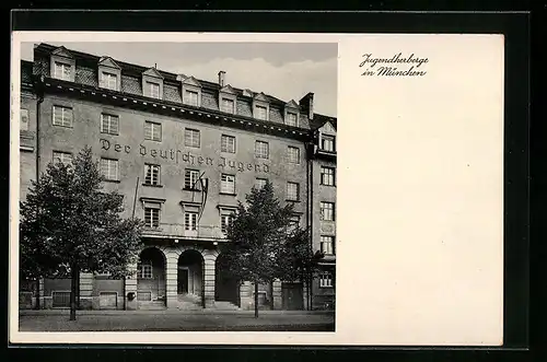 AK München, NS-Jungendherberge, Wendl-Dietrich-Strasse 20