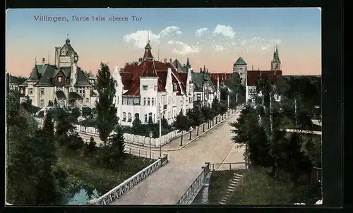 AK Villingen, Partie beim oberen Tor