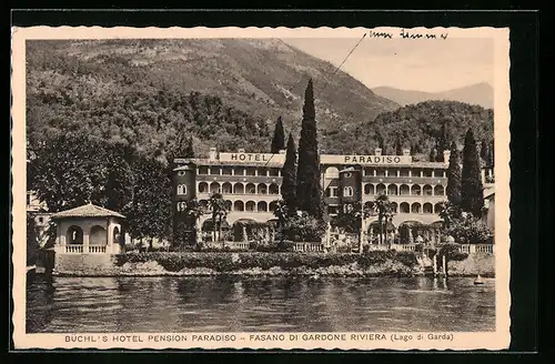 AK Fasano, Büchl`s Hotel Pension Paradiso