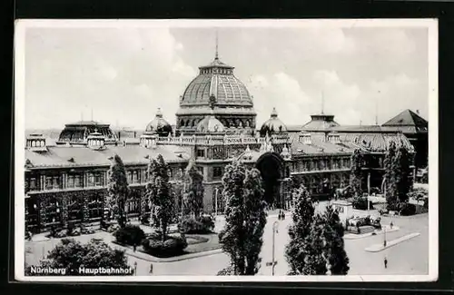 AK Nürnberg, Partie am Hauptbahnhof