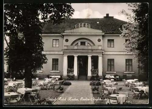 AK Berlin-Steglitz, Schloss-Hotel Huster, Schlossstrasse 48