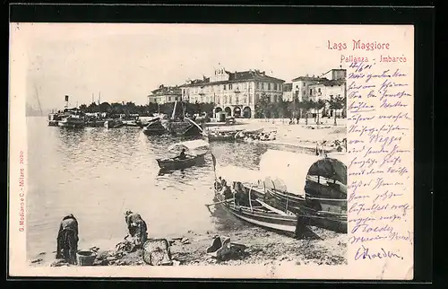 AK Pallanza, Imbarco, Lago Maggiore