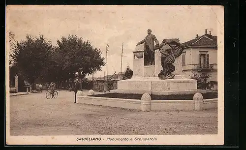 AK Savigliano, Monumento a Schiaparelli