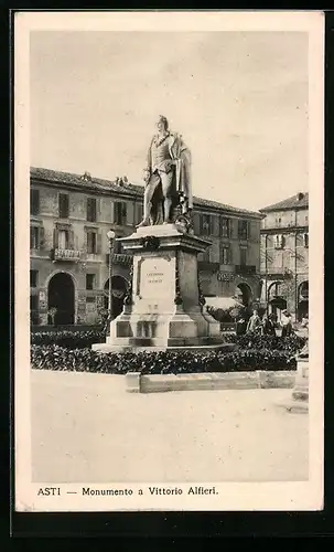 AK Asti, Monumento a Vittorio Alfieri
