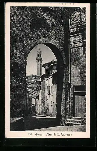 AK Siena, Arco di S. Guiseppe