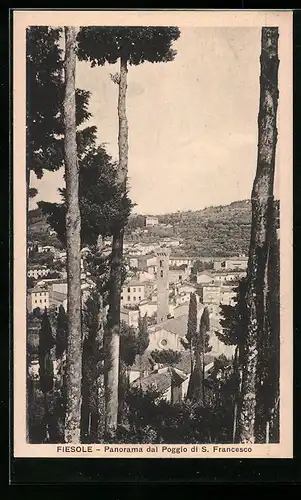 AK Fiesole, Panorama dal Poggio di S. Francesco