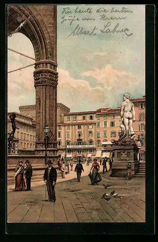 AK Firenze, La Piazza della Signoria