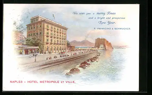 AK Naples, Hotel Métropole et Ville