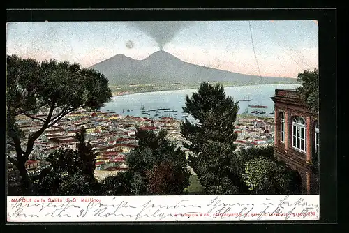 AK Napoli, Panorama dalla Salita di S. Martino