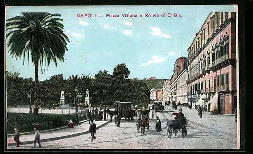 AK Napoli, Piazza Vittoria e Riviera di Chiaia