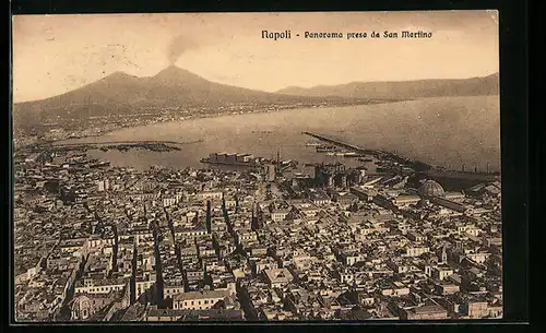 AK Napoli, Panorama preso da San Martino