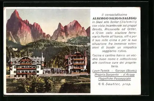 AK Siusi allo Sciliar, Albergo Saligo