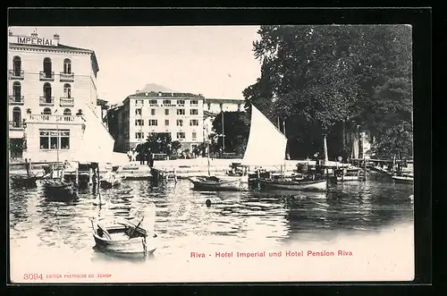 AK Riva, Hotel Imperial und Hotel Pension Riva