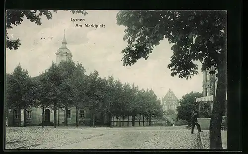 AK Lychen, Am Marktplatz