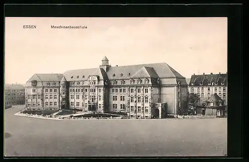 AK Essen, Blick auf die Maschinenbauschule