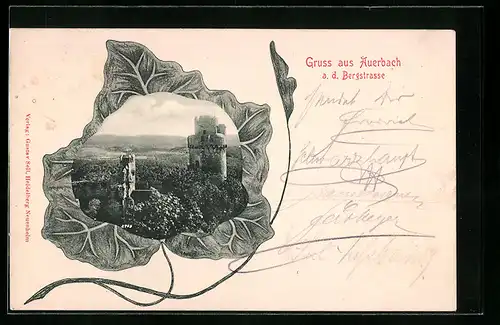 AK Auerbach, Burg a. d. Bergstrasse