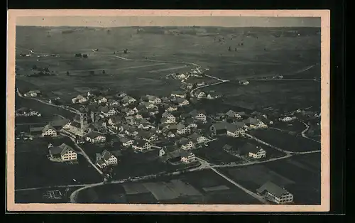 AK Altenstadt b. Schongau, Ortsansicht vom Flugzeug aus