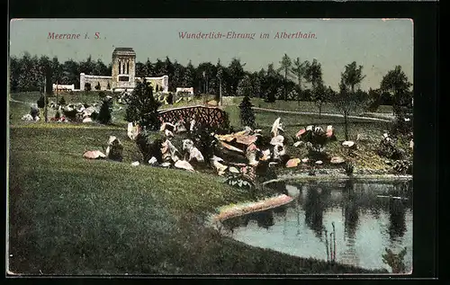 AK Meerane i. S., Wunderlich-Ehrung im Alberthain