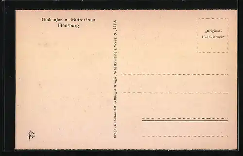 AK Flensburg, Diakonissen-Mutterhaus