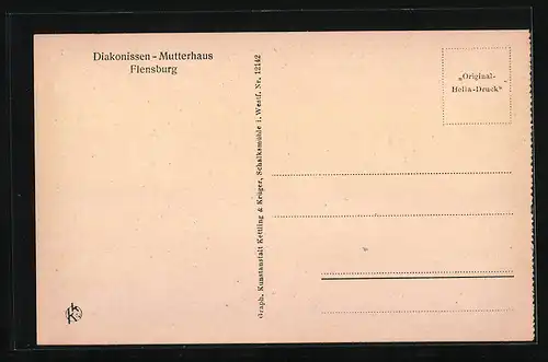 AK Flensburg, Diakonissen-Mutterhaus, Sterilisierraum