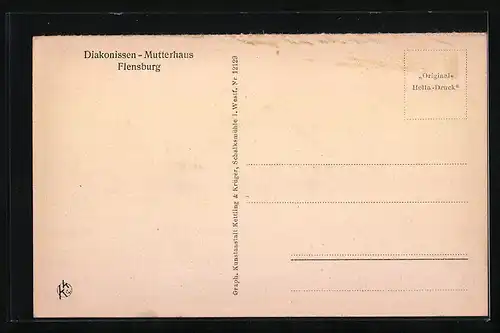 AK Flensburg, Diakonissen-Mutterhaus, Tagesraum der Männerabteilung II.