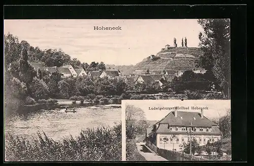 AK Hoheneck /Ludwigsburg, Ludwigsburger Heilbad Hoheneck