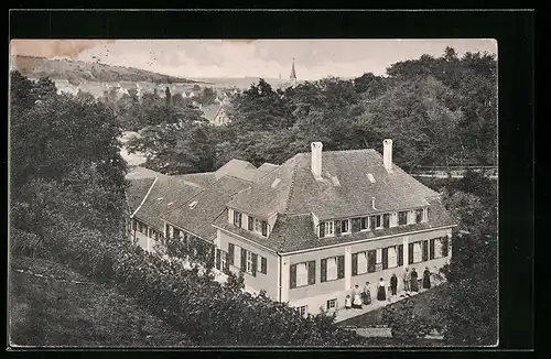 AK Ludwigsburg, Ansicht Städtisches Heilbad