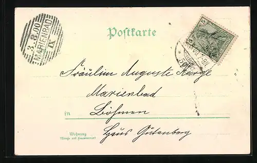 Lithographie Berlin, Blick auf das Rote Rathaus, Königstrasse