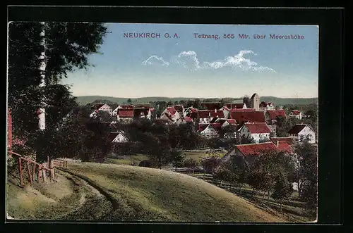 AK Neukirch bei Tettnang, Ortsansicht mit Gebäuden