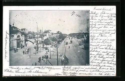 AK Wien, Ansicht Volksprater