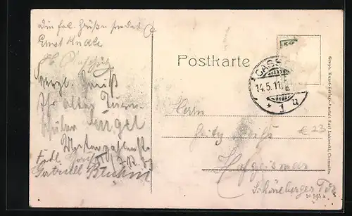 AK Schockethal, Gasthaus Zum Landgrafen