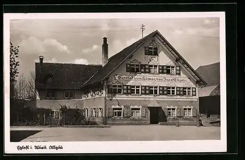 AK Eglofs, Gasthaus zum Löwen