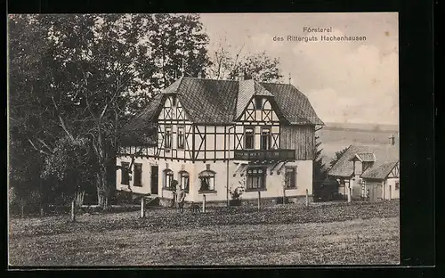 AK Hachenhausen, Försterei des Ritterguts