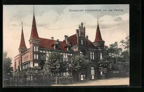 AK Rauxel, Restaurant Kanalschloss von Jos. Pantring