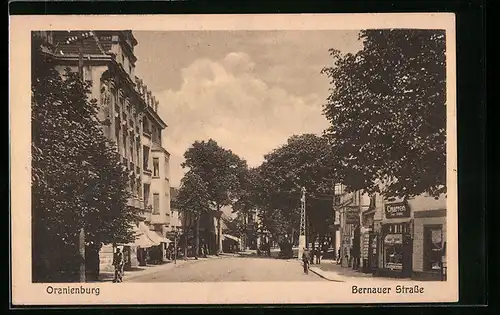 AK Oranienburg, Bernauer Strasse