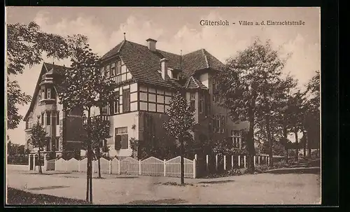 AK Gütersloh, Villen an der Eintrachtstrasse